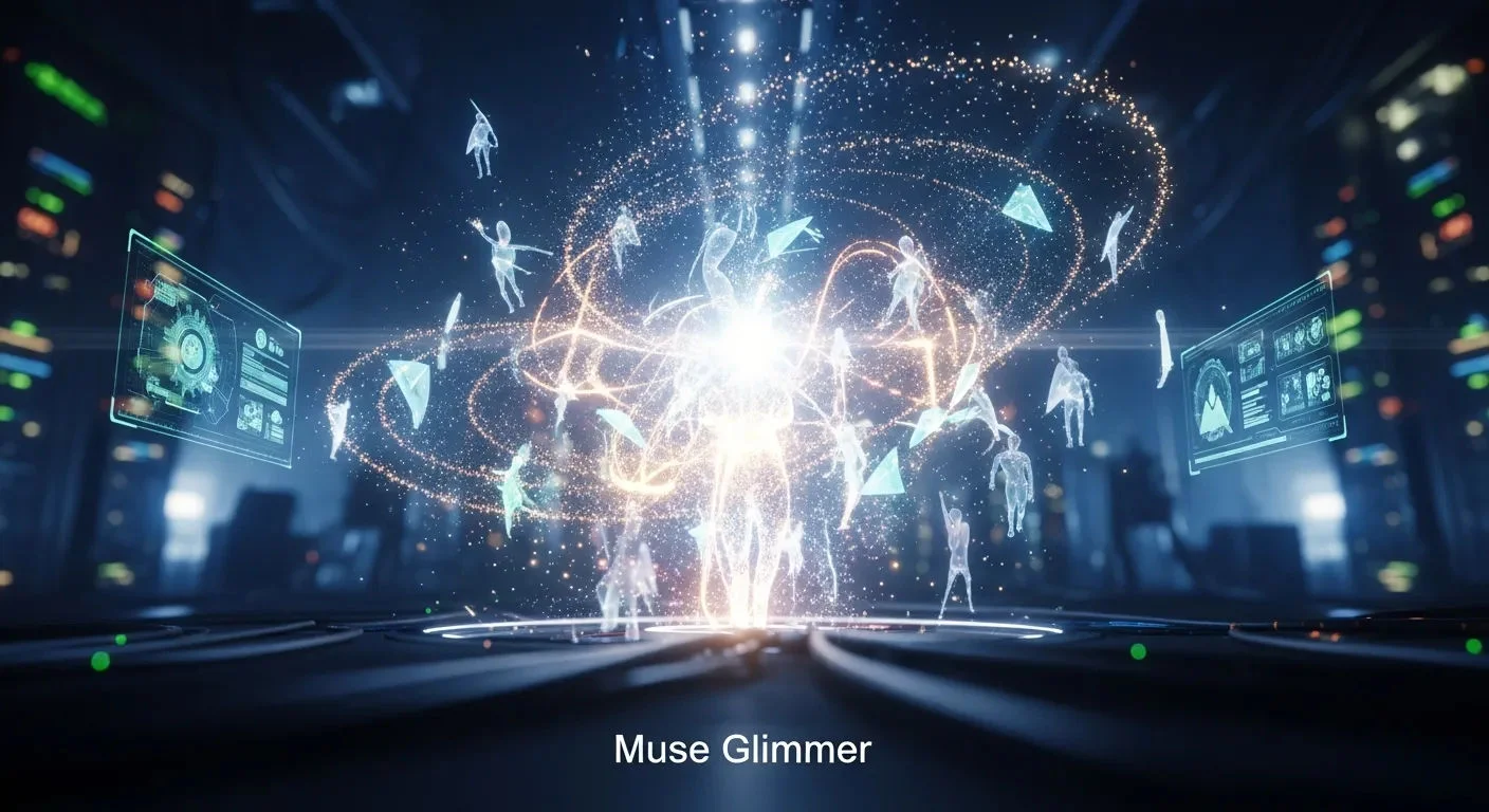 Meta Rilis Muse Glimmer: Terobosan AI Generatif yang Mampu Memvisualisasikan Imajinasi Secara Real-Time