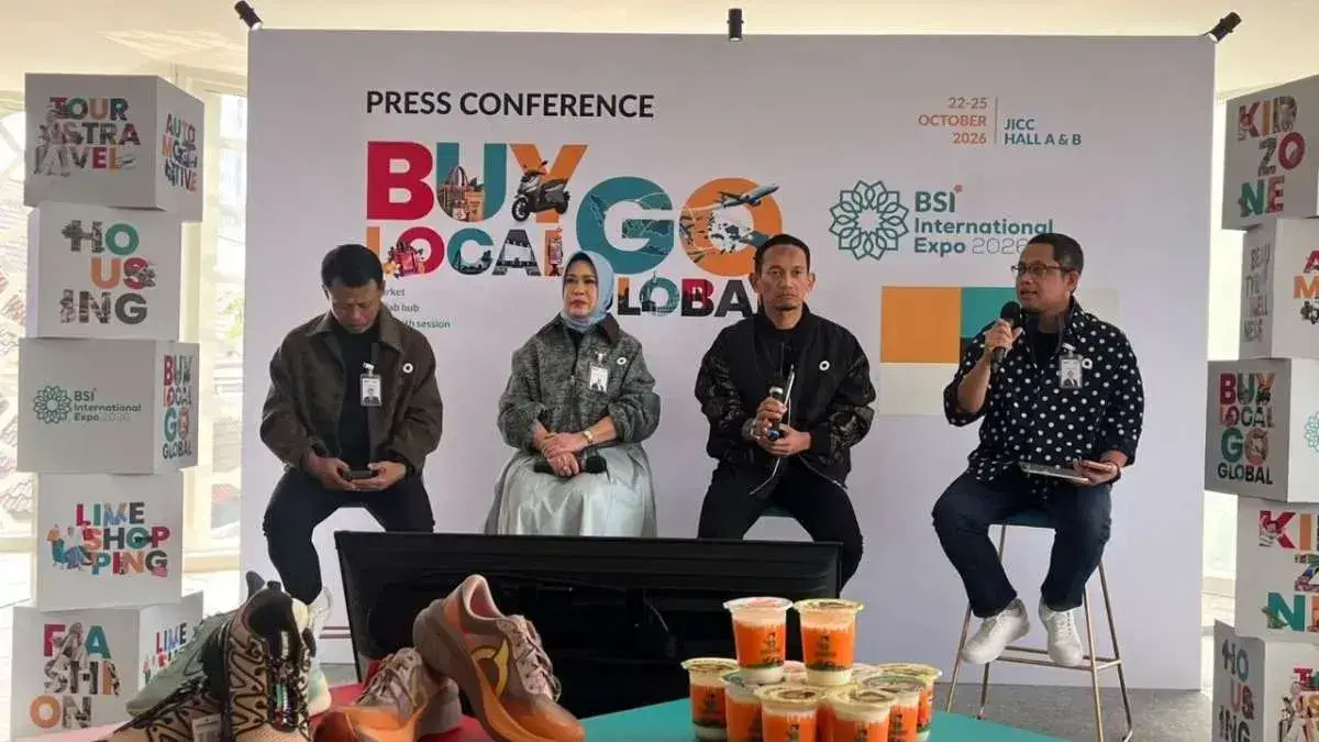 Talkshow gaya hidup sehat BSI International Expo